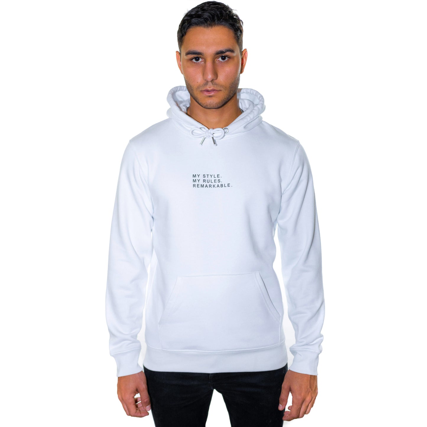 REGULAR WHITE SWEATSHIRT MY STYLE
