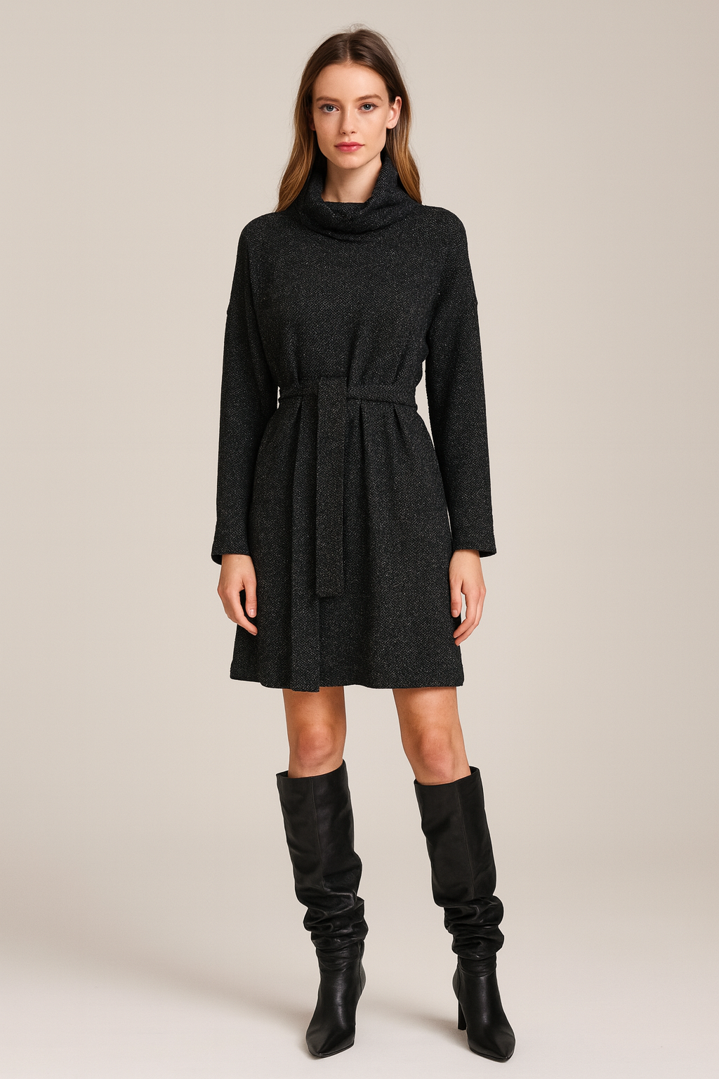 ROBE PULL LÉGÈRE PAILLETTE
