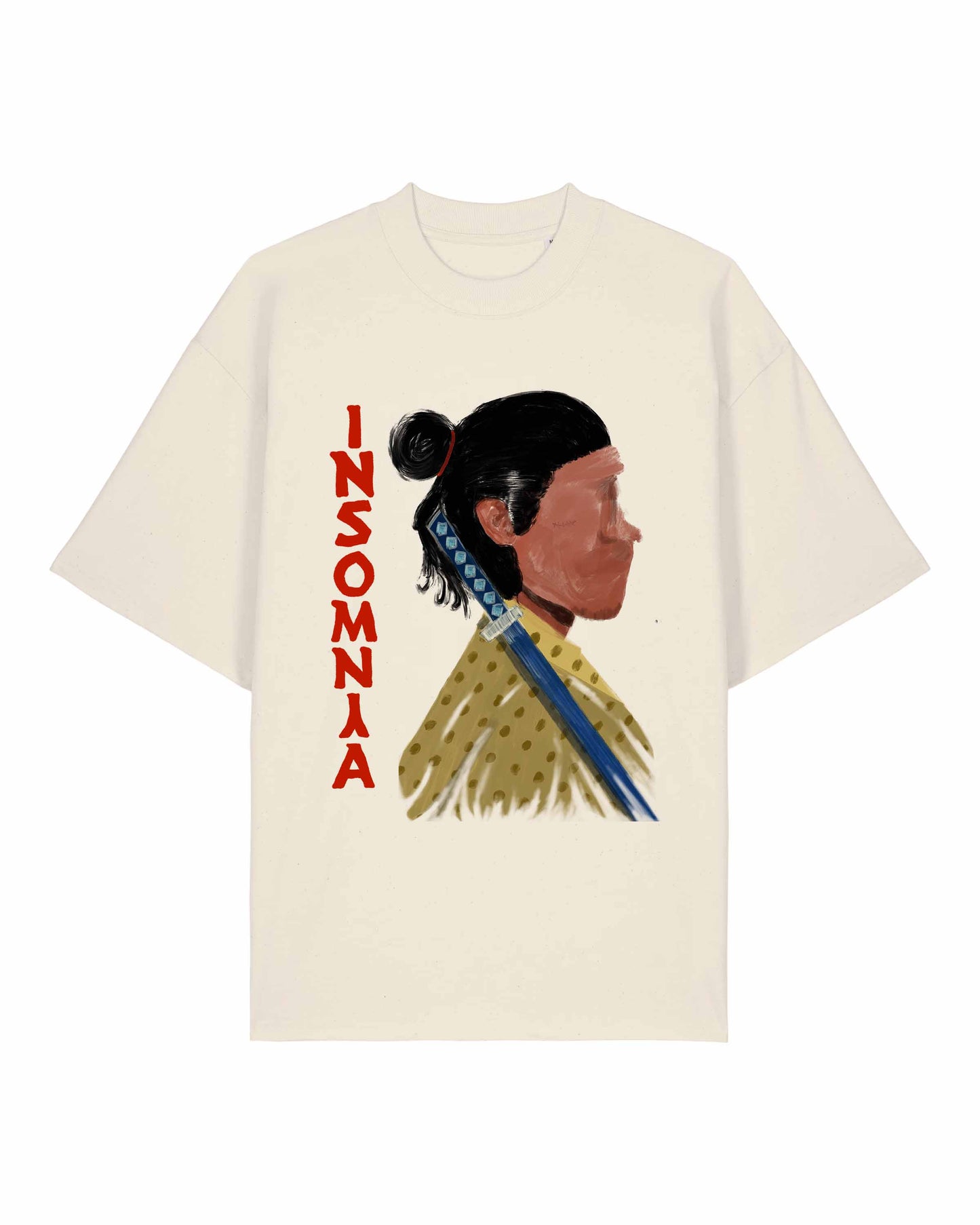 OVERSIZED T-SHIRT 100% ORGANIC COTTON LE SAMOURAI