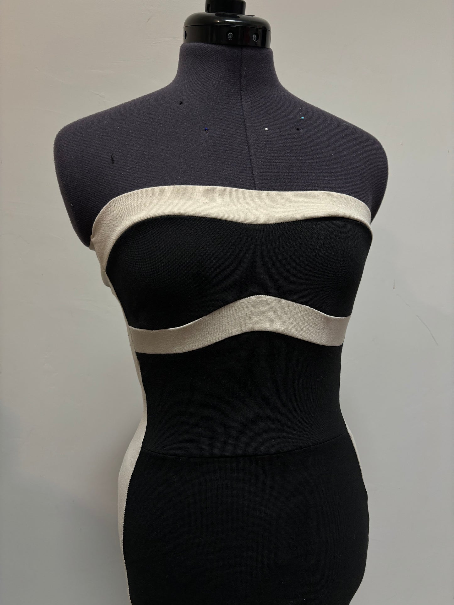 ROBE BUSTIER COTON BIO