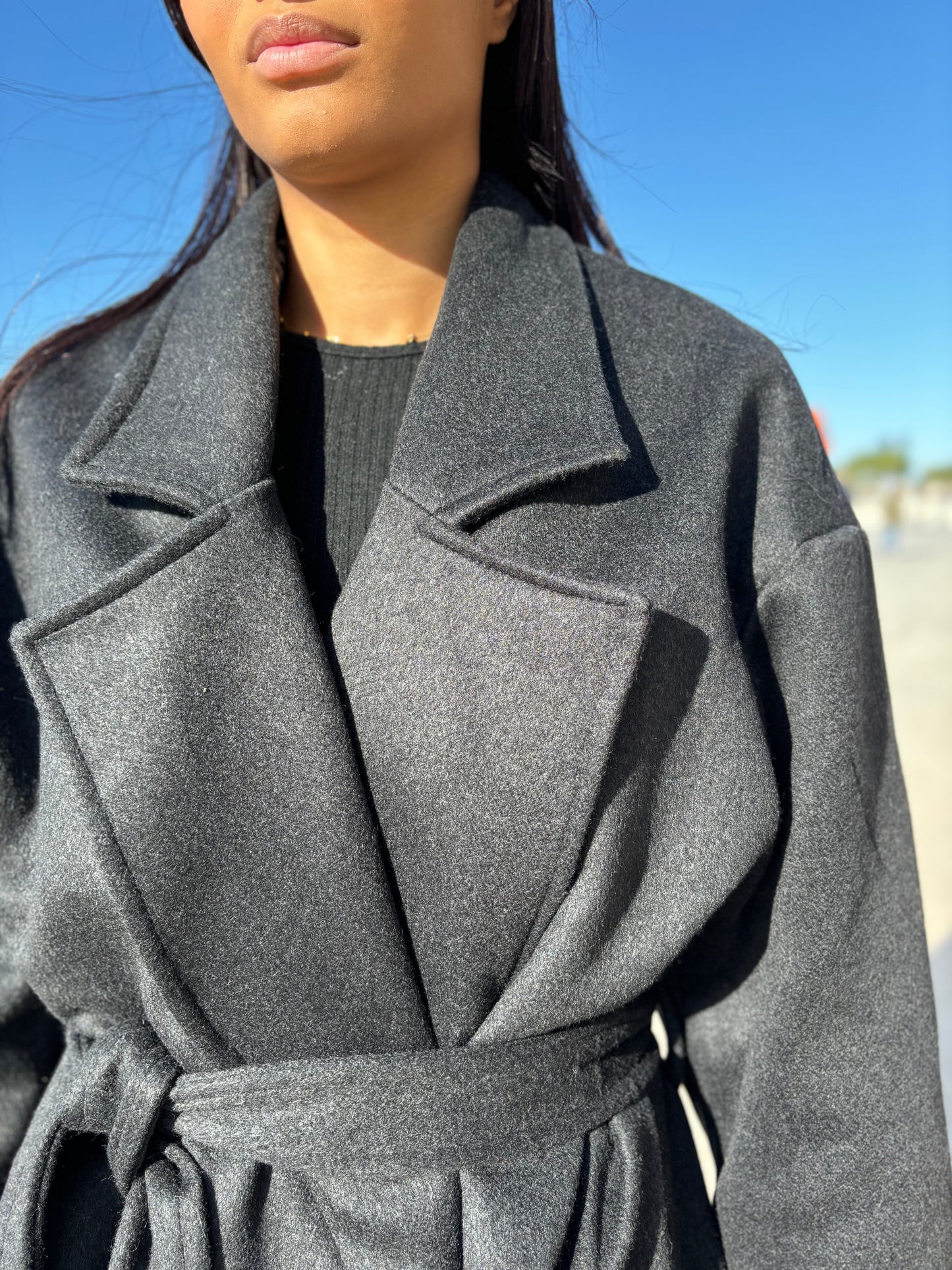 MANTEAU 100% CACHEMIRE