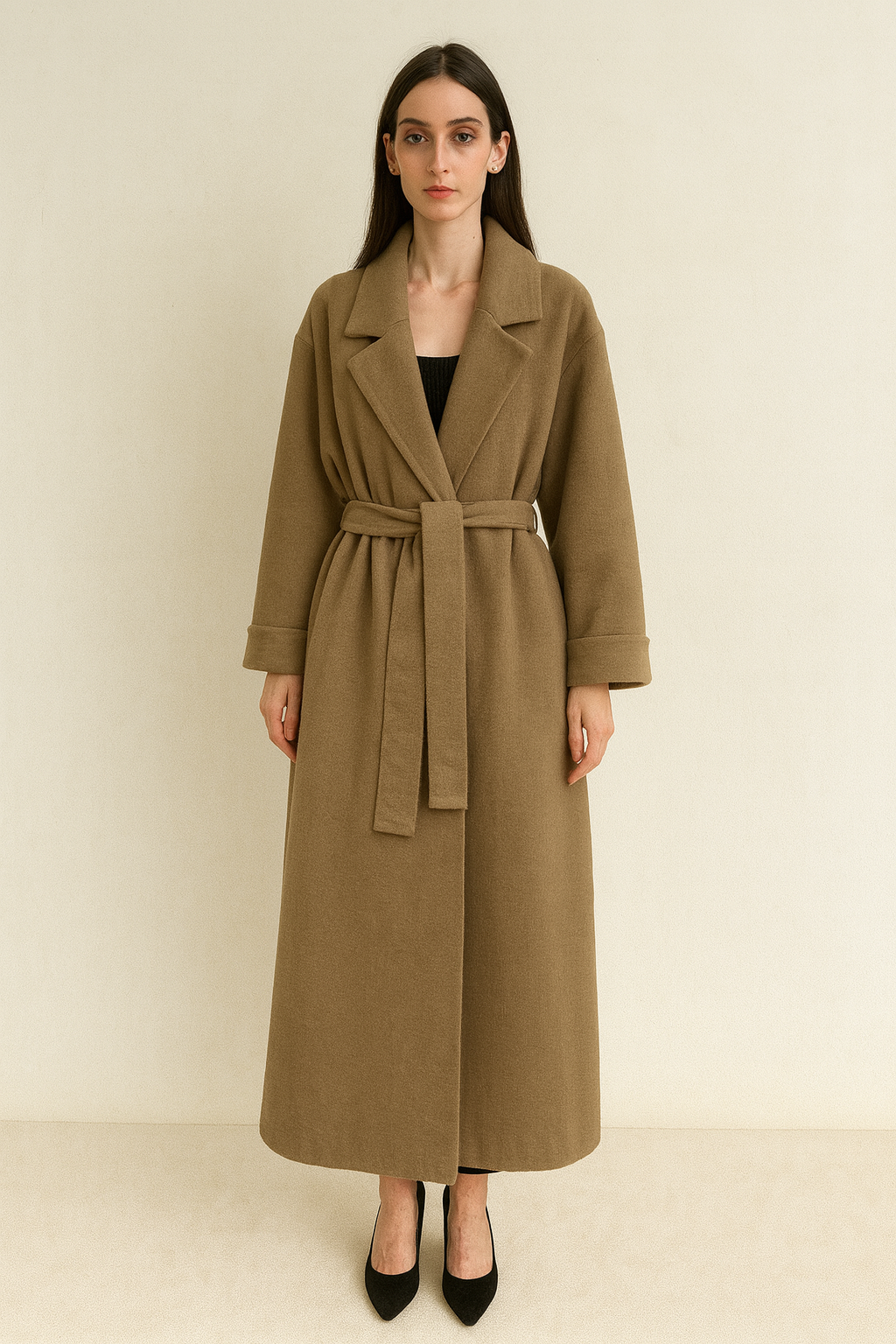 MANTEAU OVERSIZE 100% CACHEMIRE