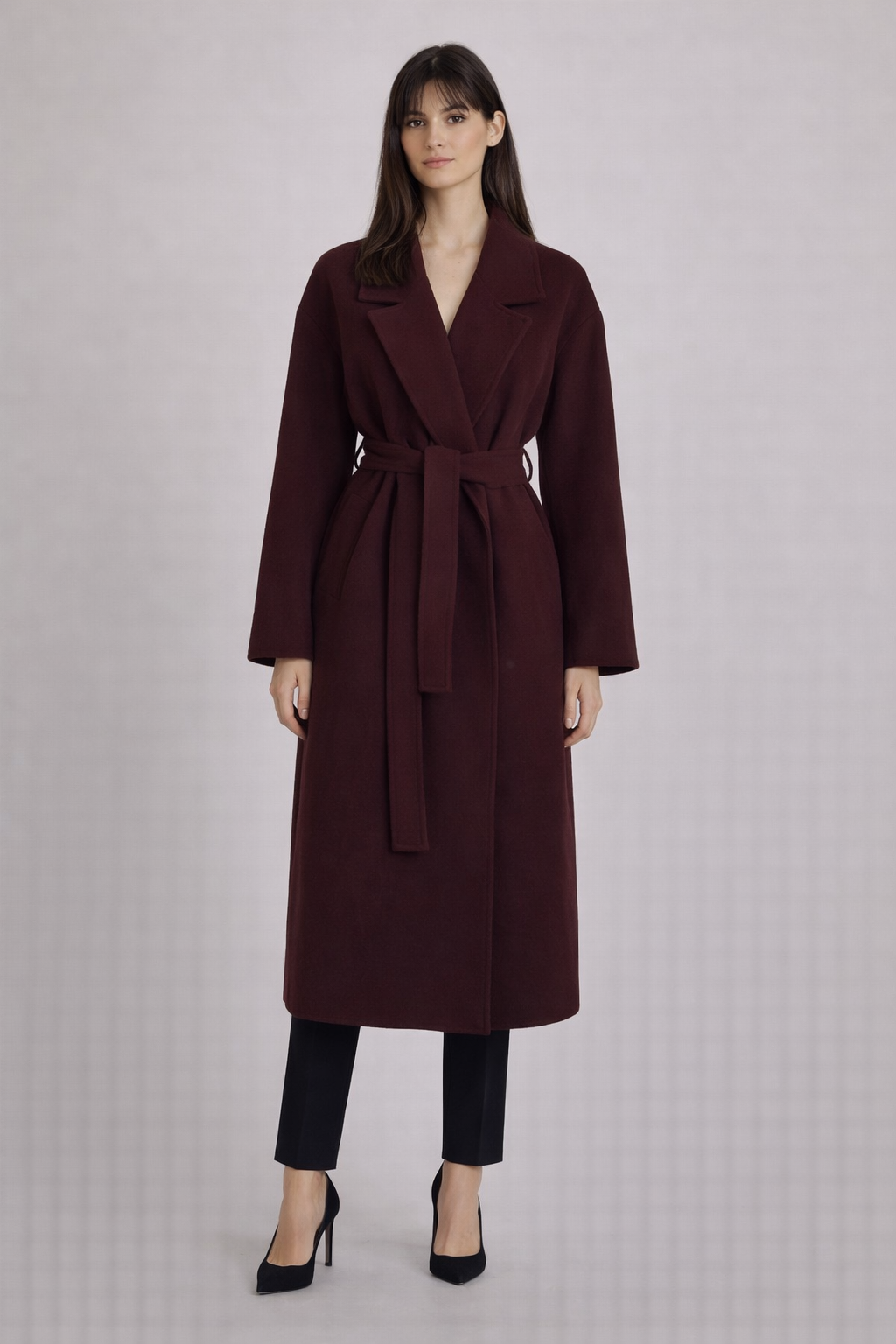 DESTOCKAGE : MANTEAU OVERSIZE 100% CACHEMIRE