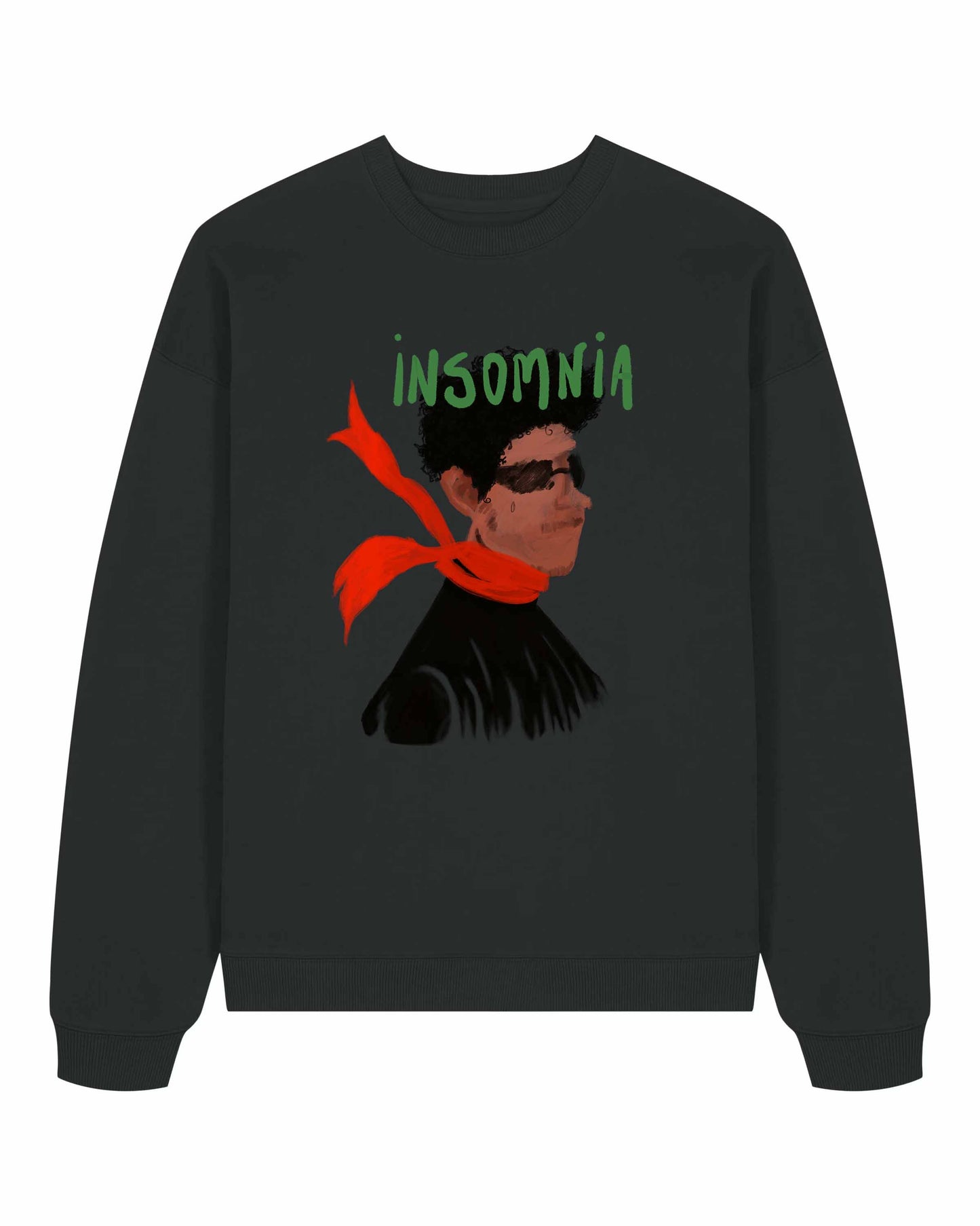 SWEAT-SHIRT EN COTON BIO ROCKSTAR