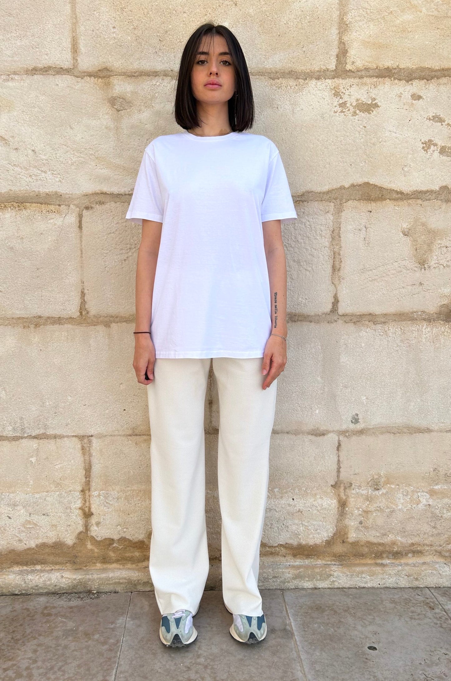 White Play Oversized T-Shirt