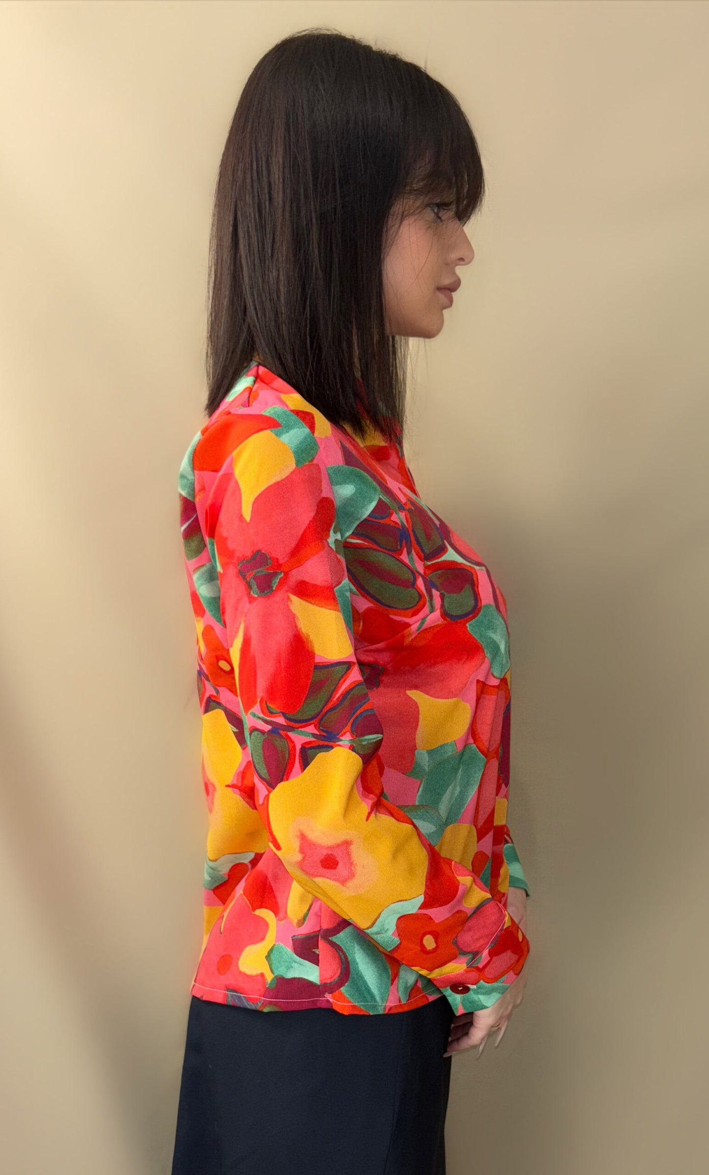 CHEMISE IMPRIMÉ À FLEURS