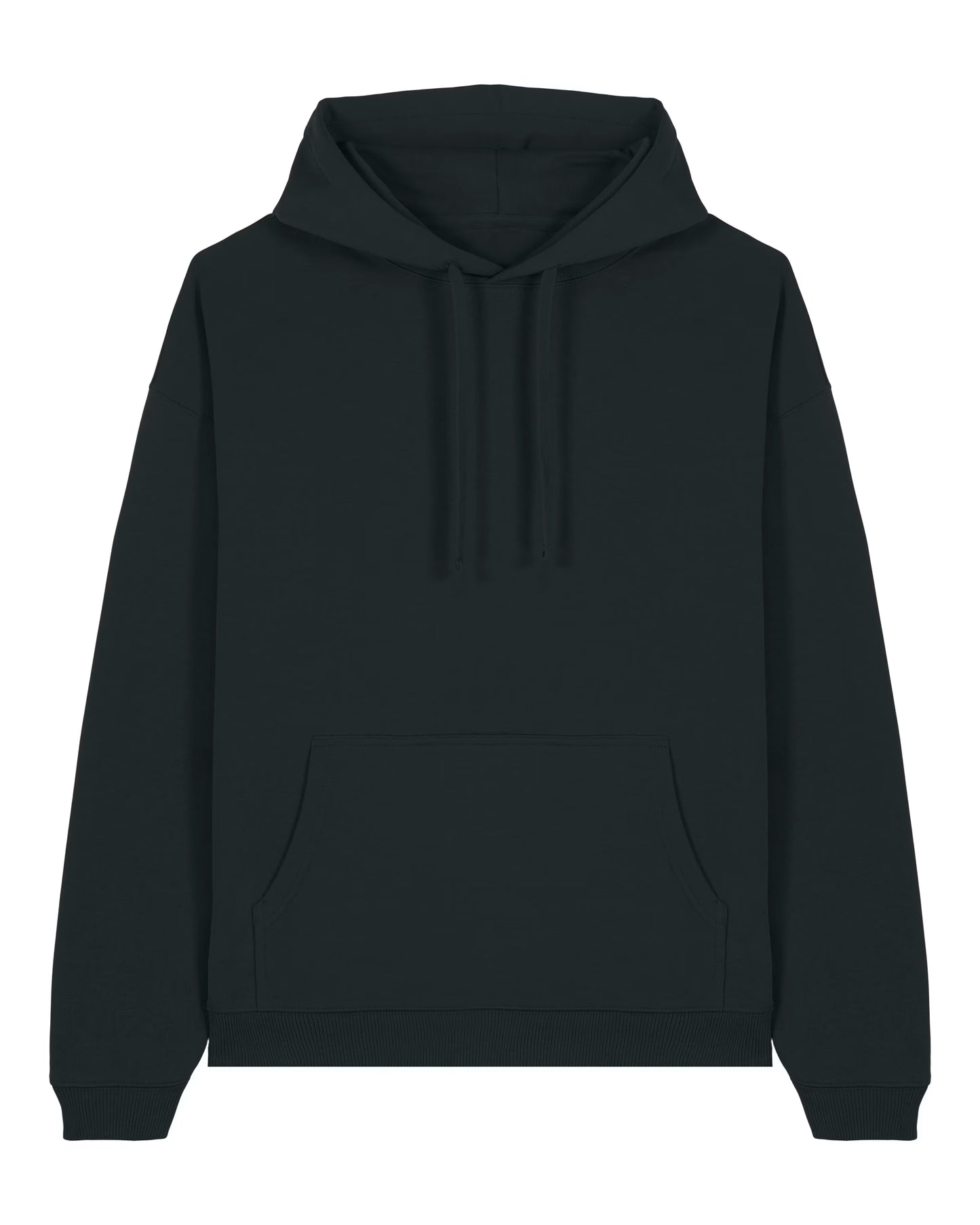 COMMANDE SWEAT OVERSIZE EN COTON BIO - NOIR