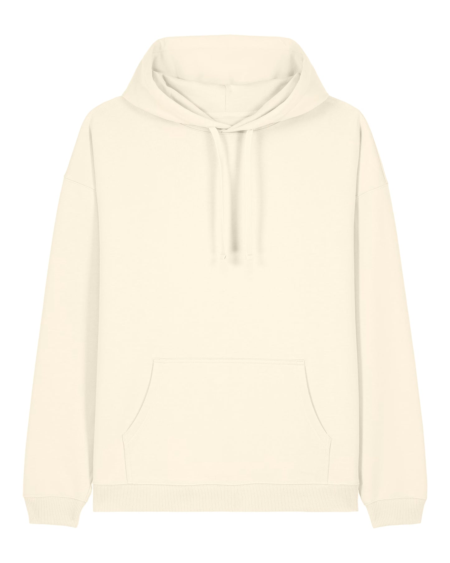 COMMANDE SWEAT OVERSIZE EN COTON BIO - Cream