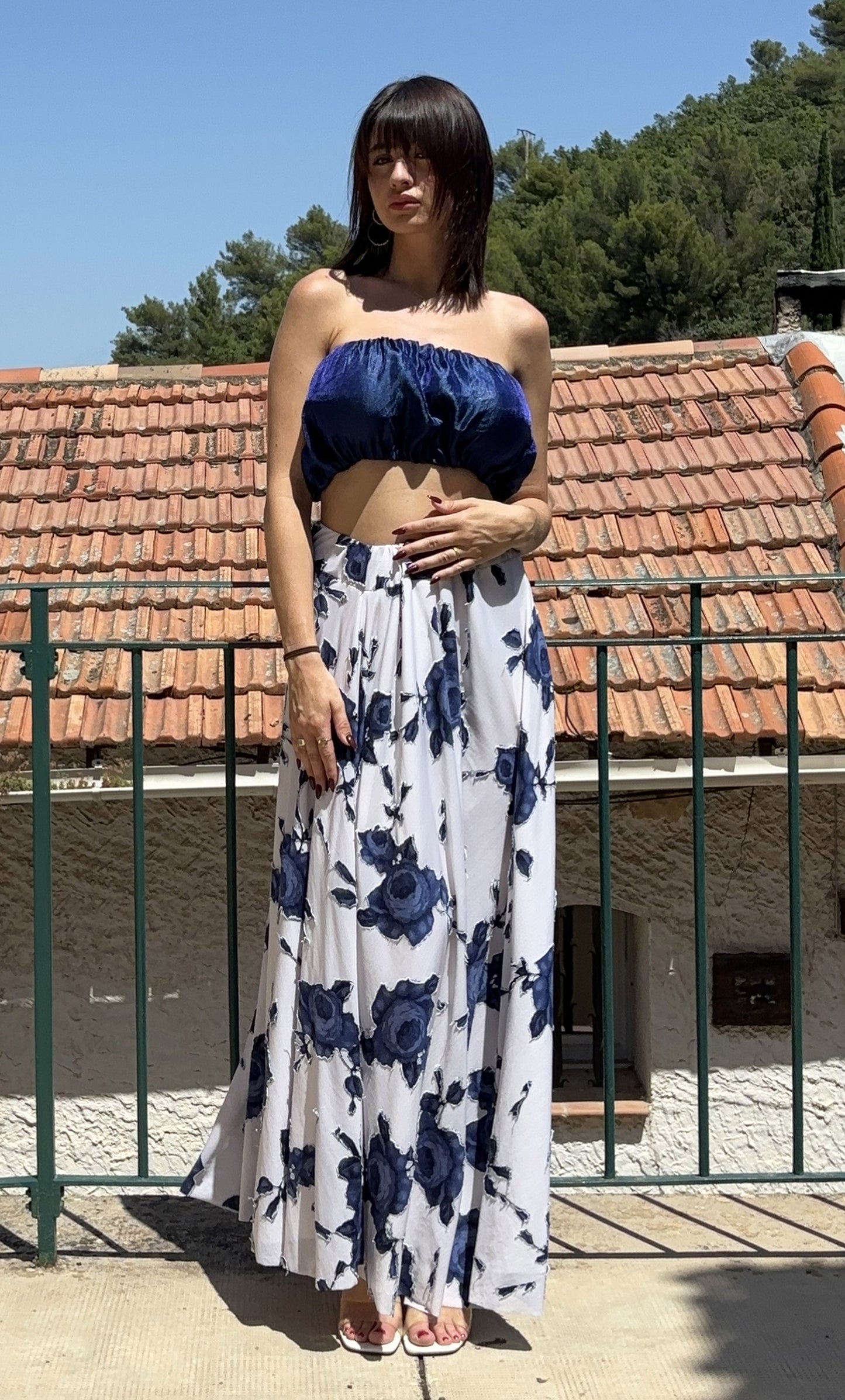 LONG SKATER SKIRT