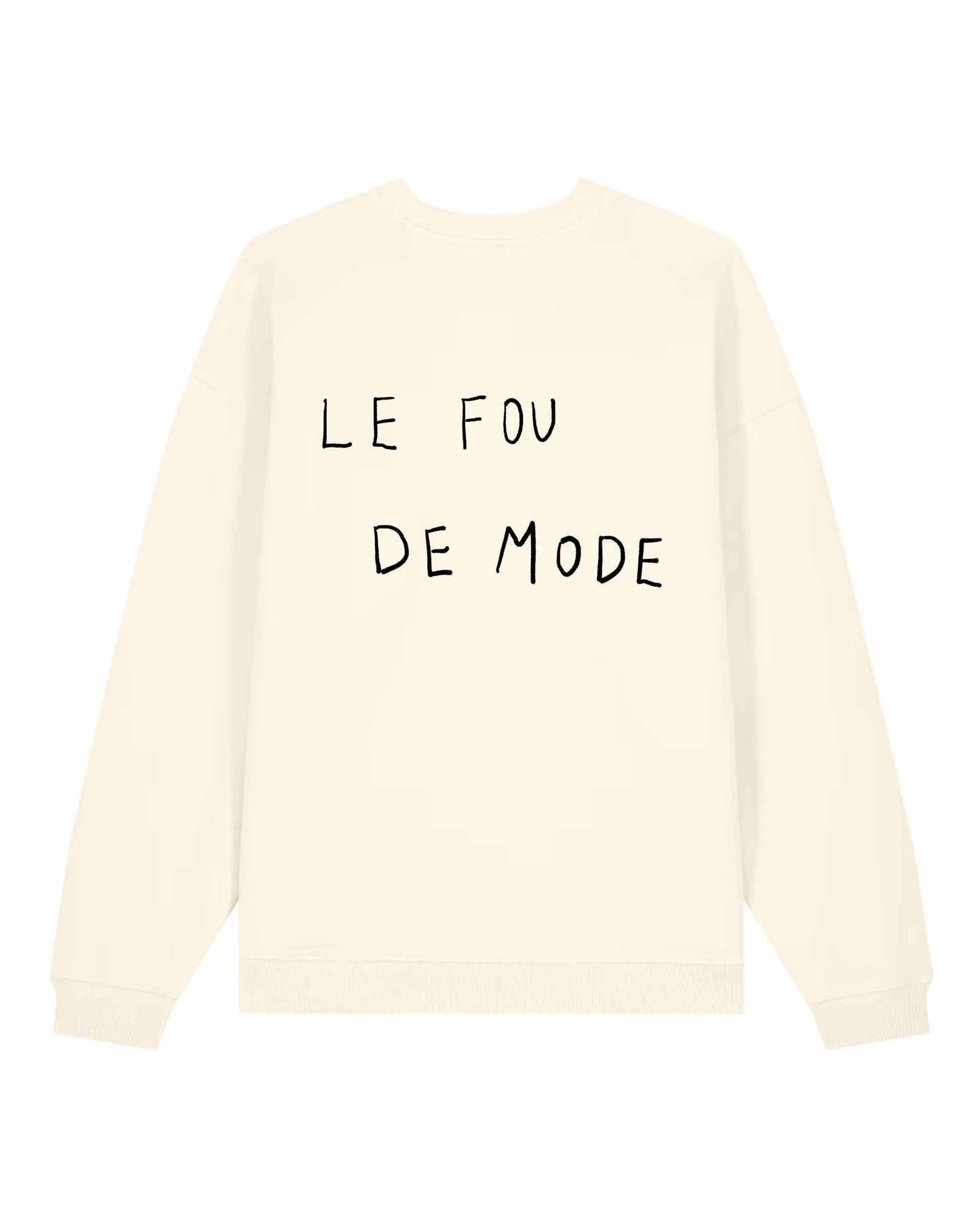 SWEAT-SHIRT EN COTON BIO LE FOU