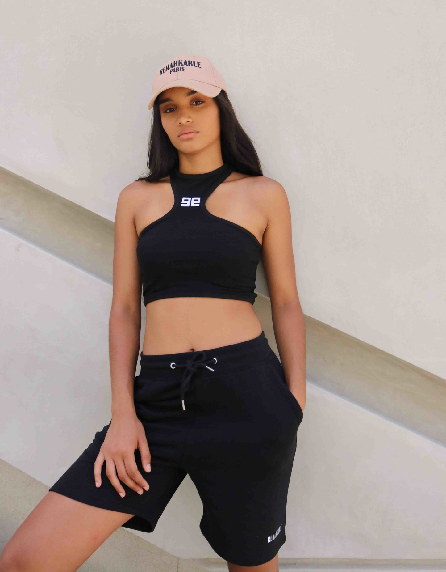HIGH-CUT CROP TOP