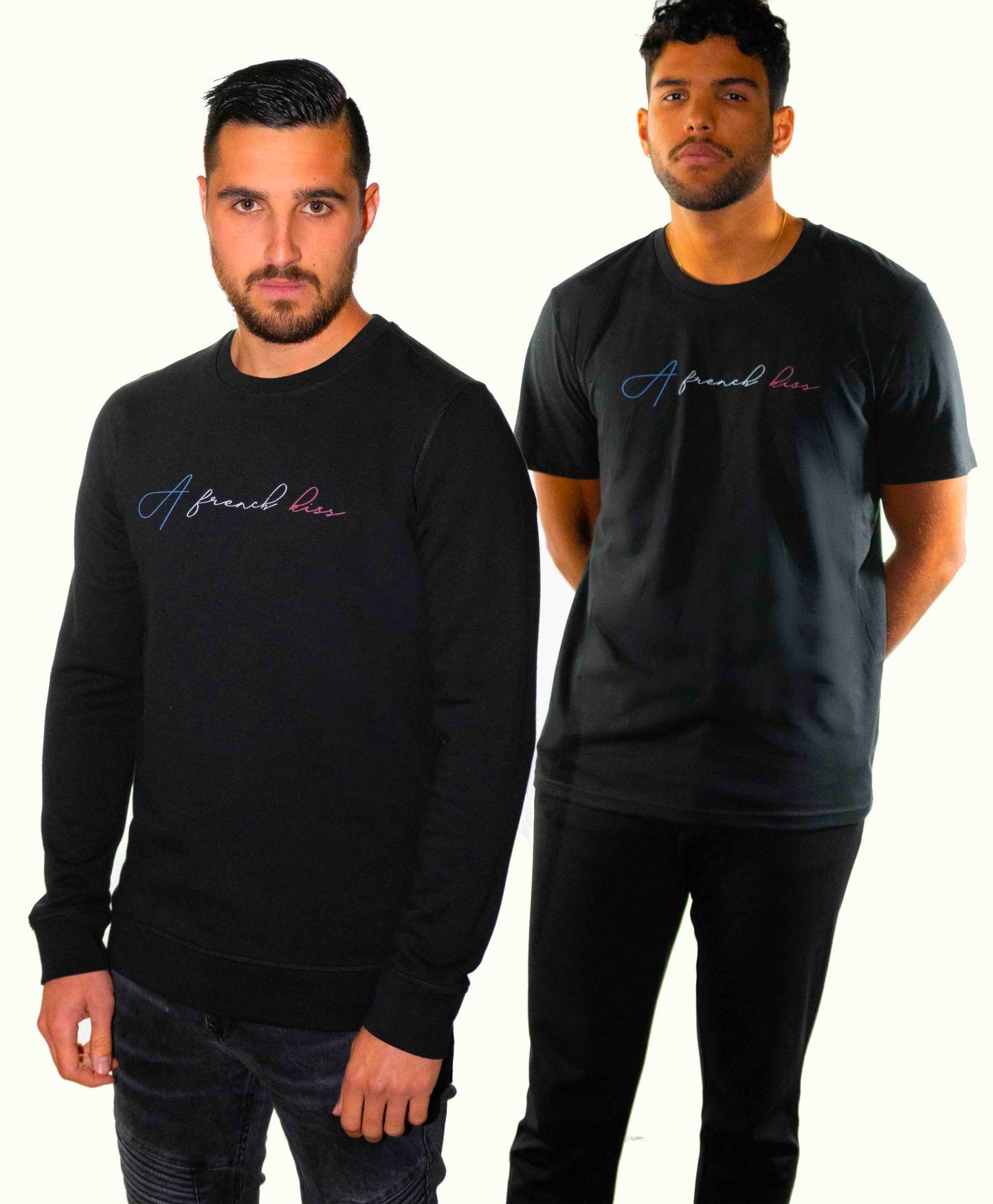 FRENCH KISS SWEAT BLACK