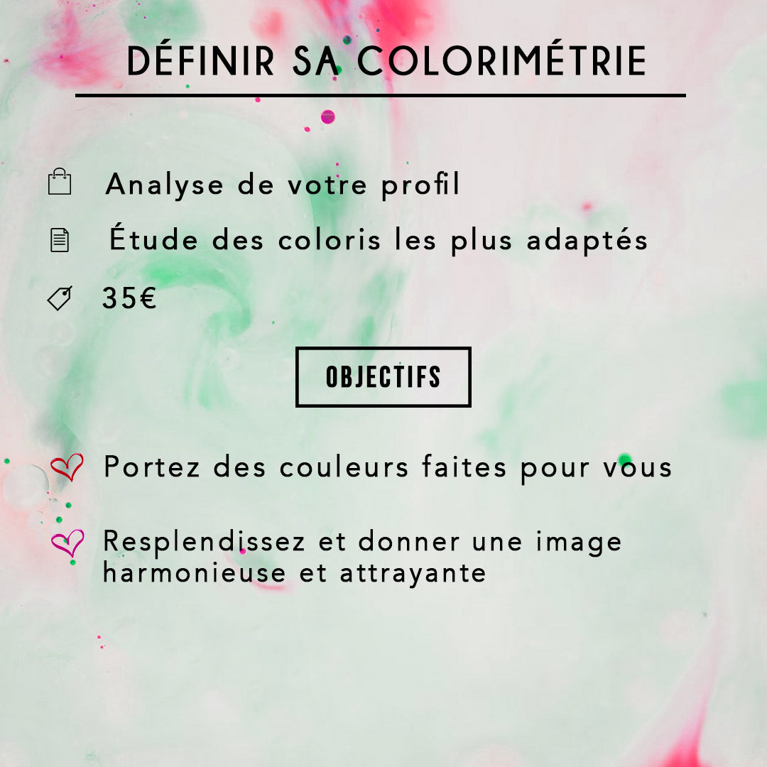 DEFINIR VOTRE COLORIMÉTRIE