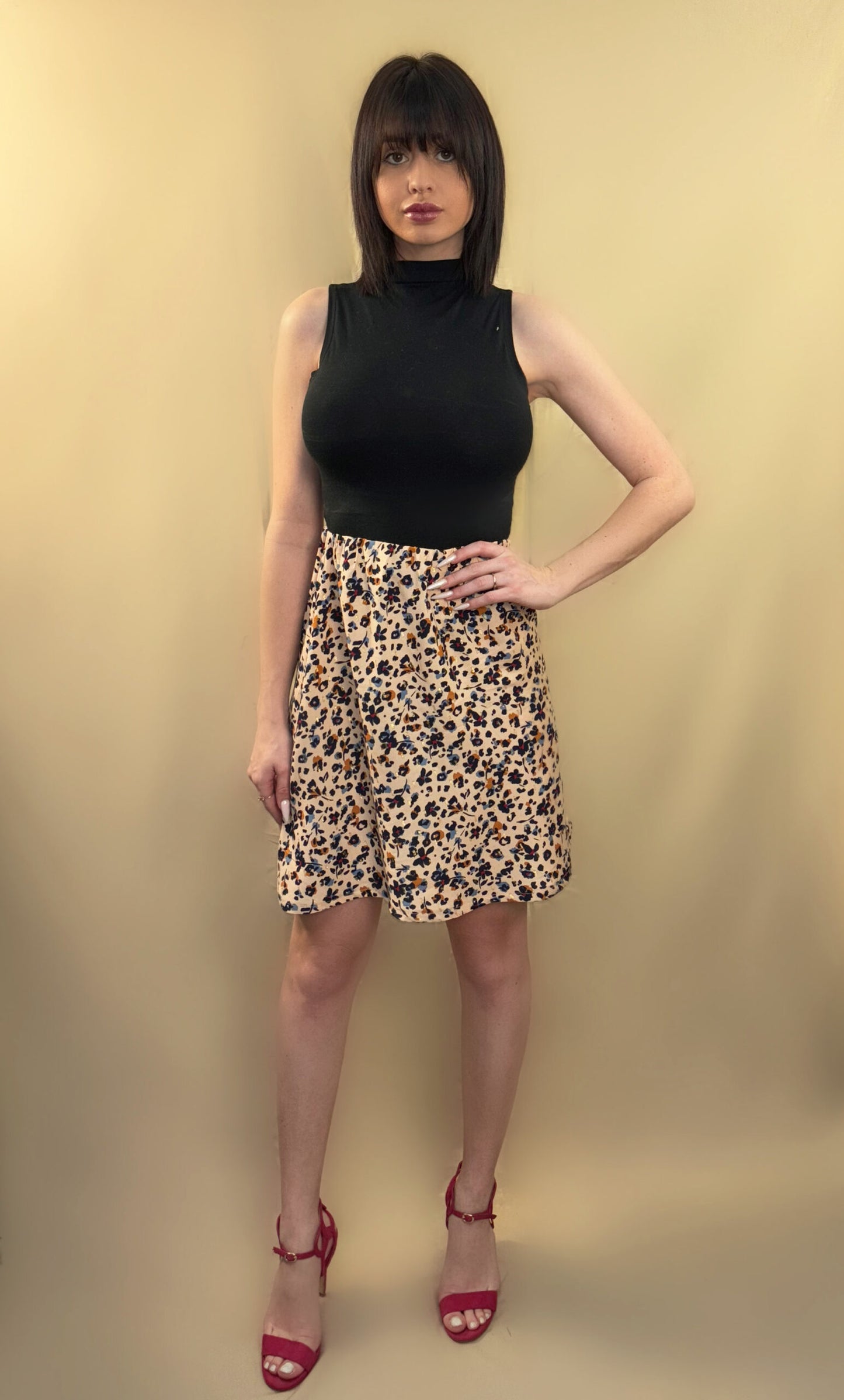 Colorful Patterned Skirt