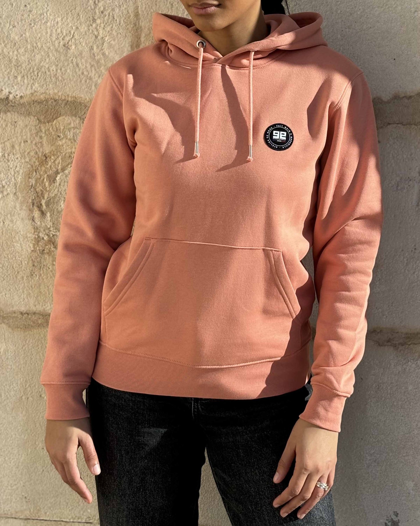CORAL ORGANIC COTTON SWEATSHIRT
