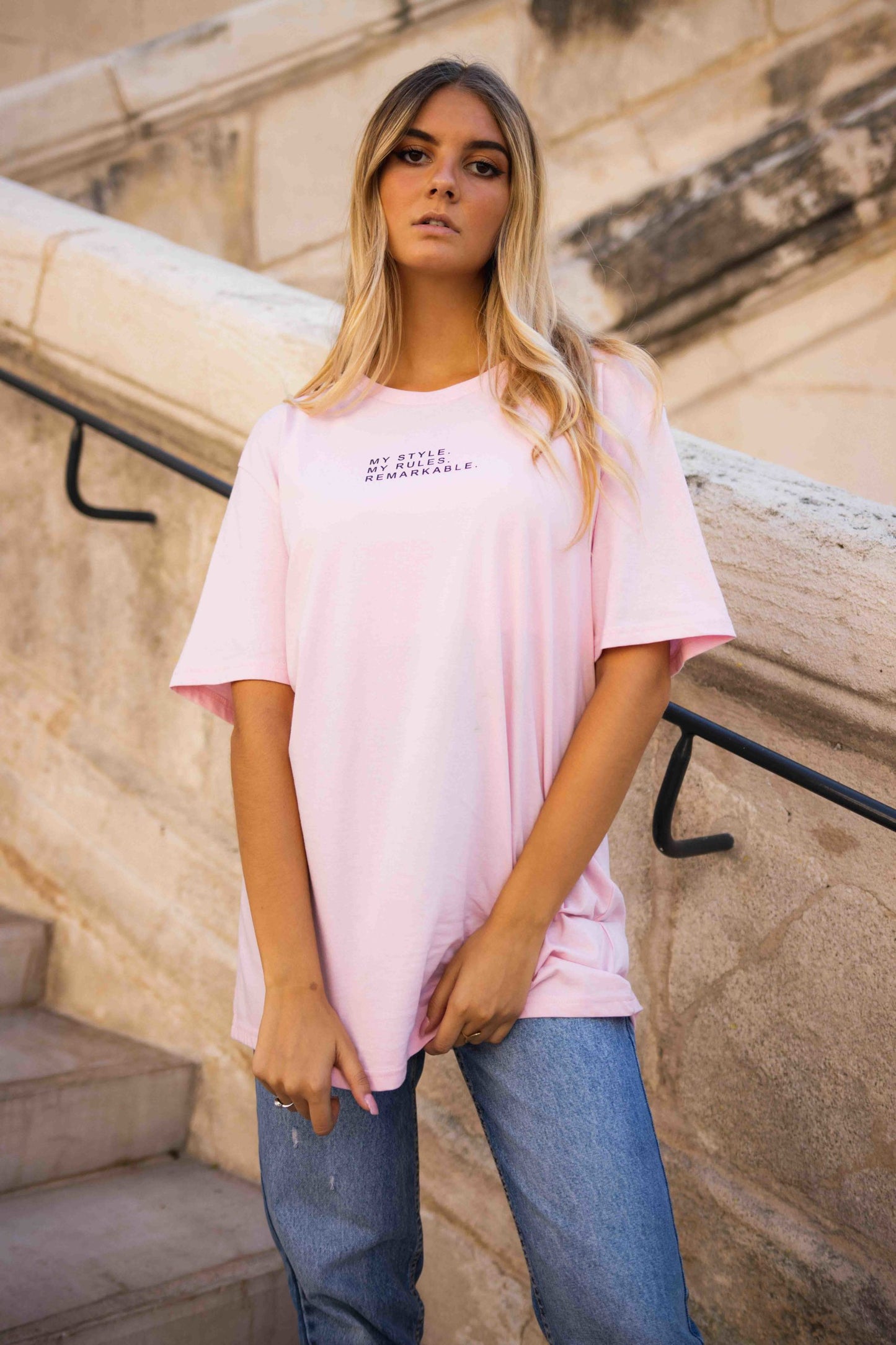 REGULAR PINK MY STYLE T-SHIRT