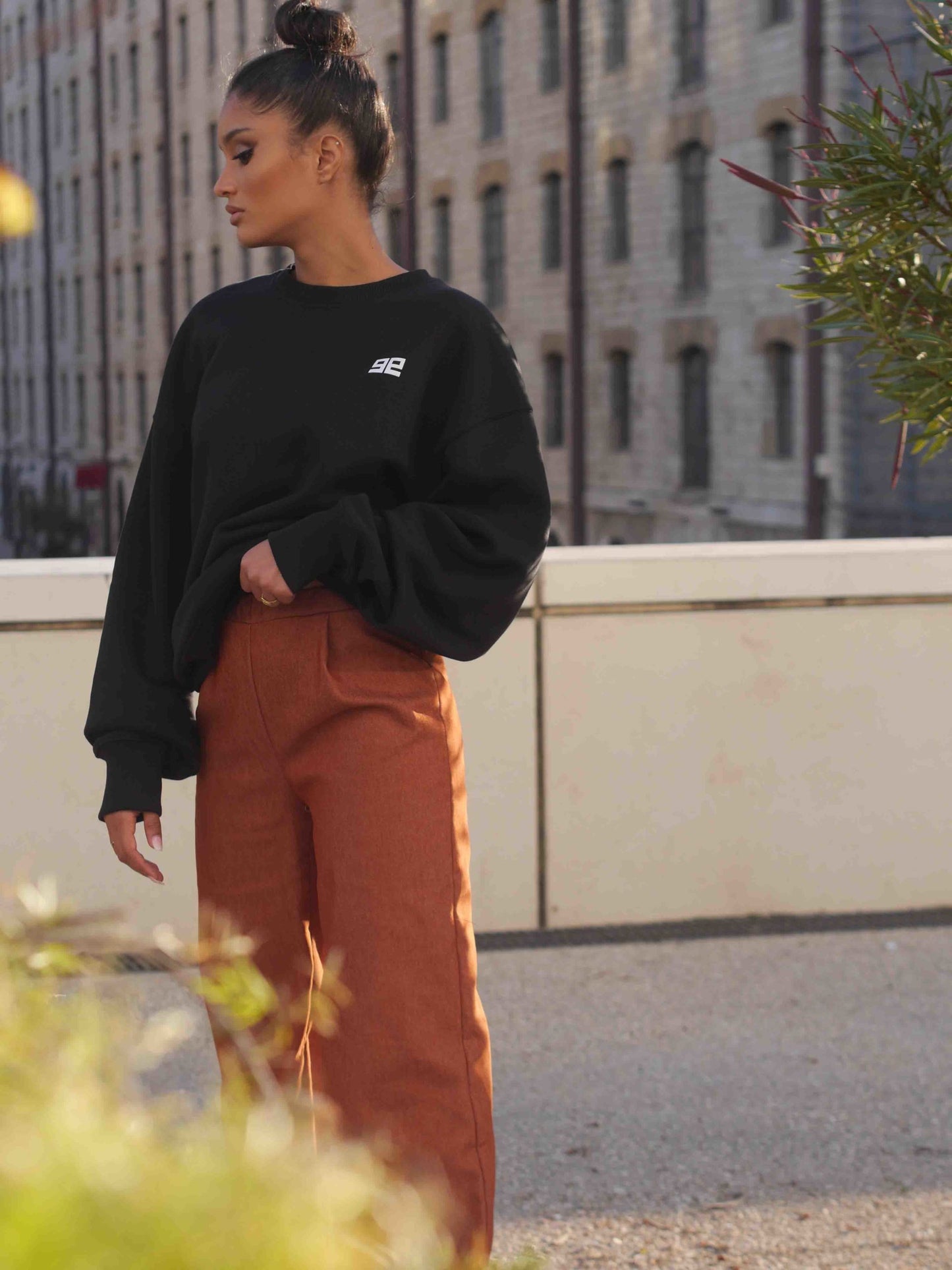 SWEAT OVERSIZE NOIR