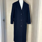 MANTEAU LAINE ET CACHEMIRE MARINE