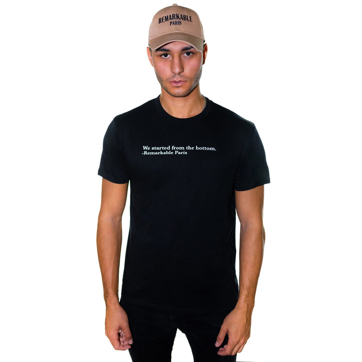 T-SHIRT REGULAR BLACK WSFB