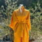 YELLOW KIMONO SET 100% LINEN