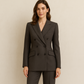 BLAZER CROISÉ 100% LAINE
