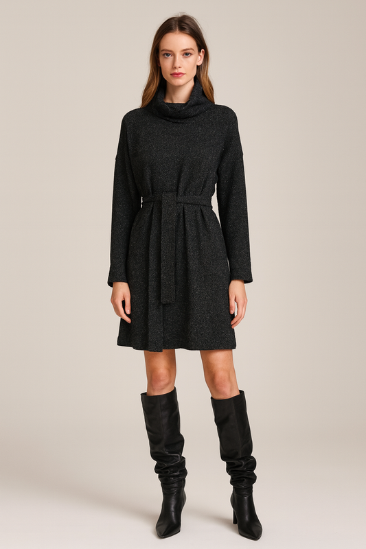 ROBE PULL LÉGÈRE PAILLETTE