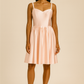 ROBE EN SATIN