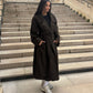 MANTEAU OVERSIZE LAINE, CACHEMIRE ET ALPAGA