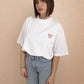 T-SHIRT OVERSIZE CŒUR - ÉDITION LIMITÉE SAINT VALENTIN