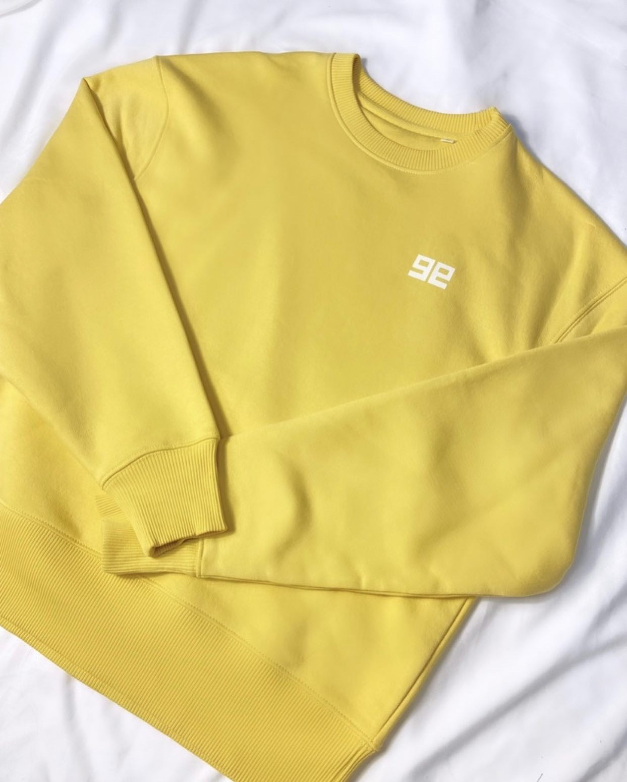 SWEAT-SHIRT OVERSIZE JAUNE