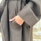 MANTEAU OVERSIZE LAINE, CACHEMIRE ET ALPAGA