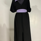 ROBE EN LIN ET VISCOSE
