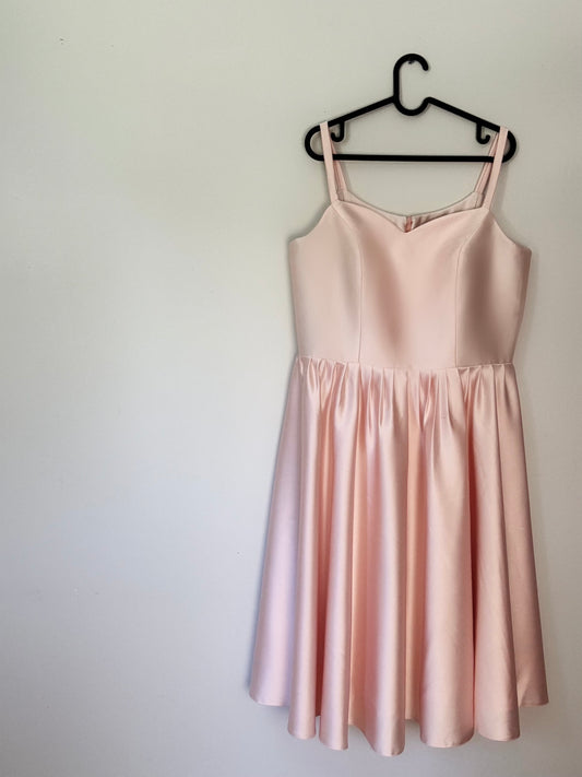 Robe ballerine en satin