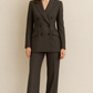 BLAZER CROISÉ 100% LAINE
