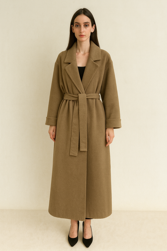 MANTEAU OVERSIZE 100% CACHEMIRE
