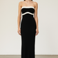 ROBE BUSTIER COTON BIO