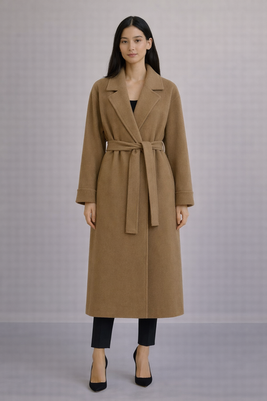 OVERSIZED 100% CASHMERE COAT