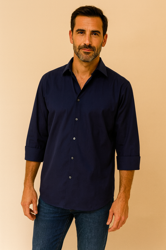 CHEMISE 100% POPELINE DE COTON