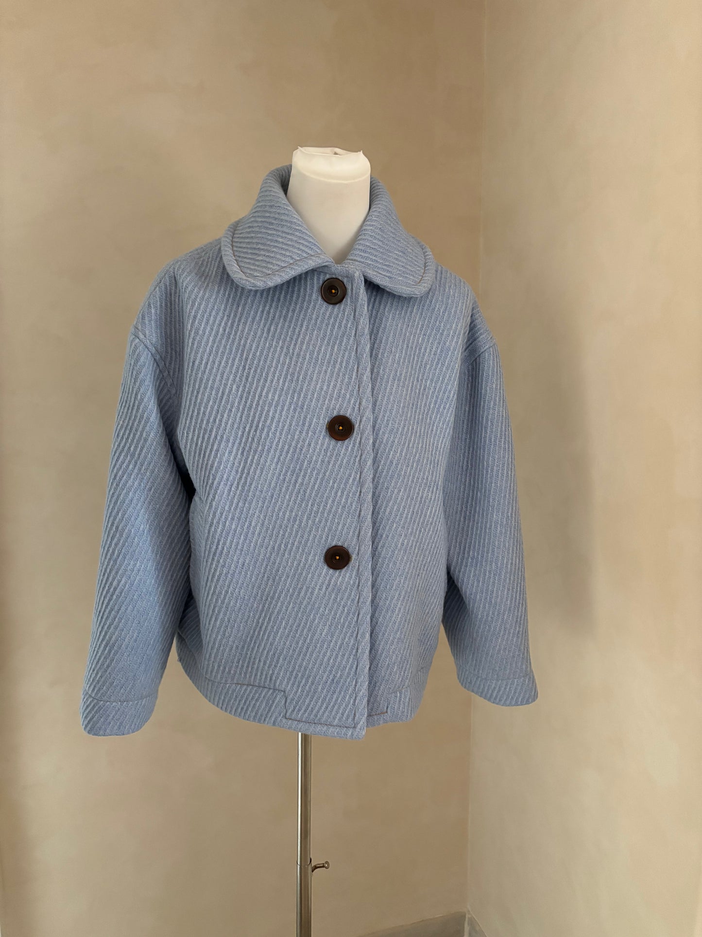 VESTE 100% LAINE - PIÈCE UNIQUE