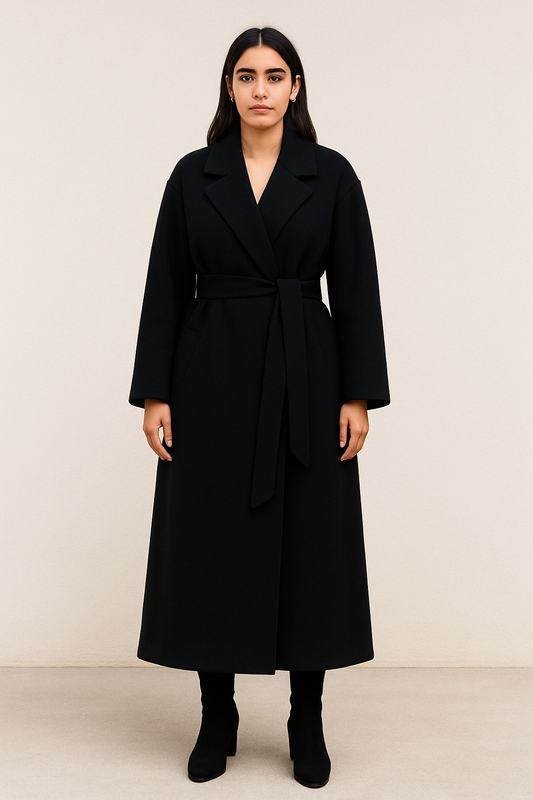 MANTEAU OVERSIZE 100% LAINE
