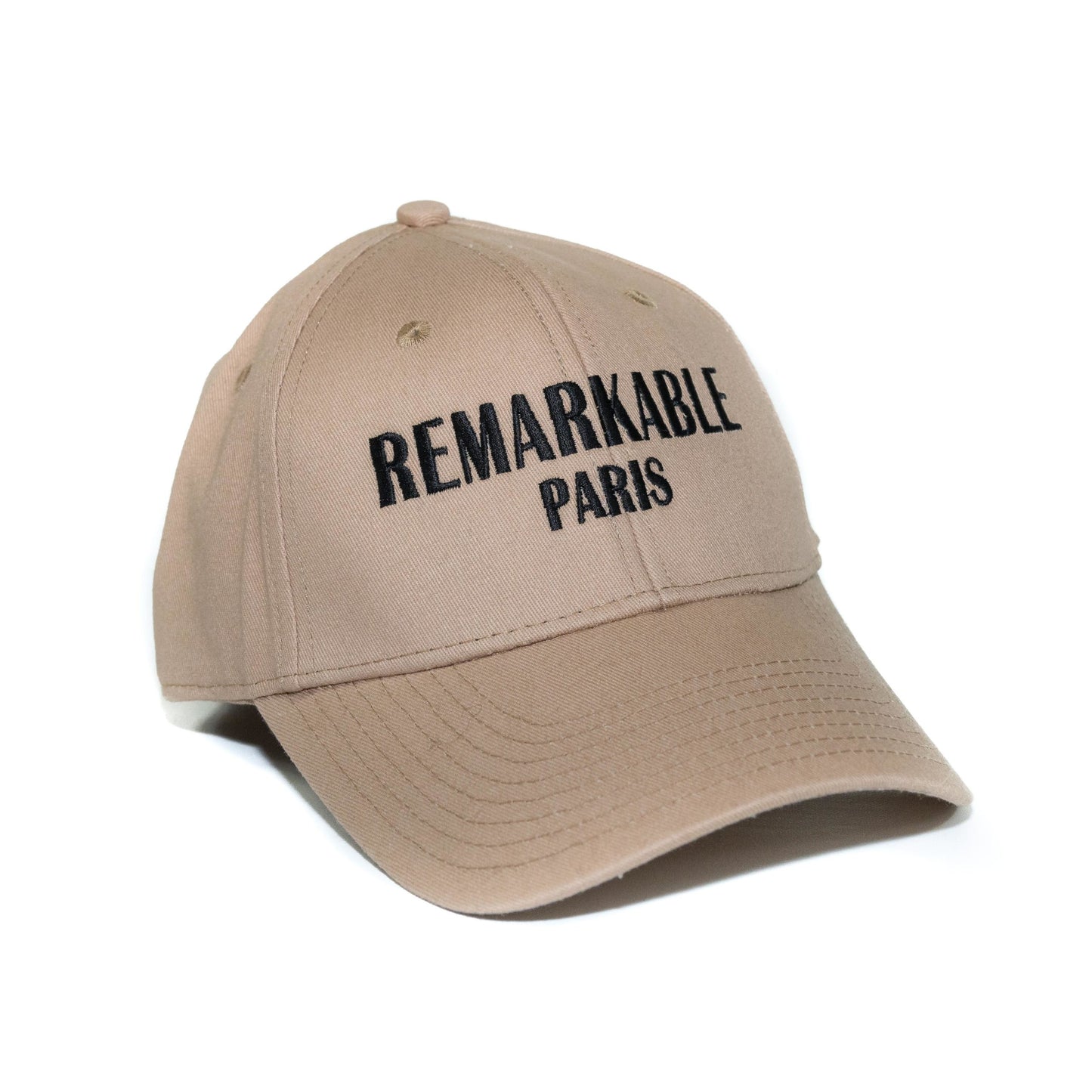 CASQUETTE REMARKABLE PARIS CLASSIQUE CAMEL