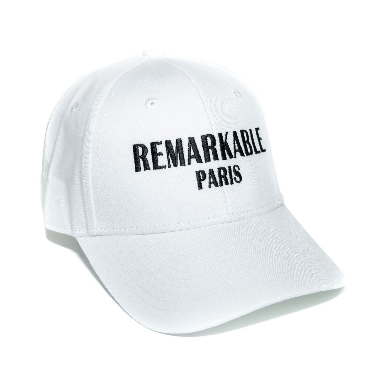 CASQUETTE REMARKABLE PARIS CLASSIQUE WHITE