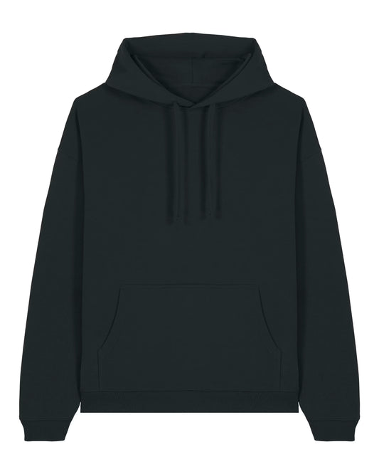 COMMANDE SWEAT OVERSIZE EN COTON BIO - NOIR