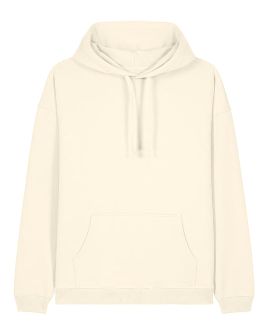 COMMANDE SWEAT OVERSIZE EN COTON BIO - Cream