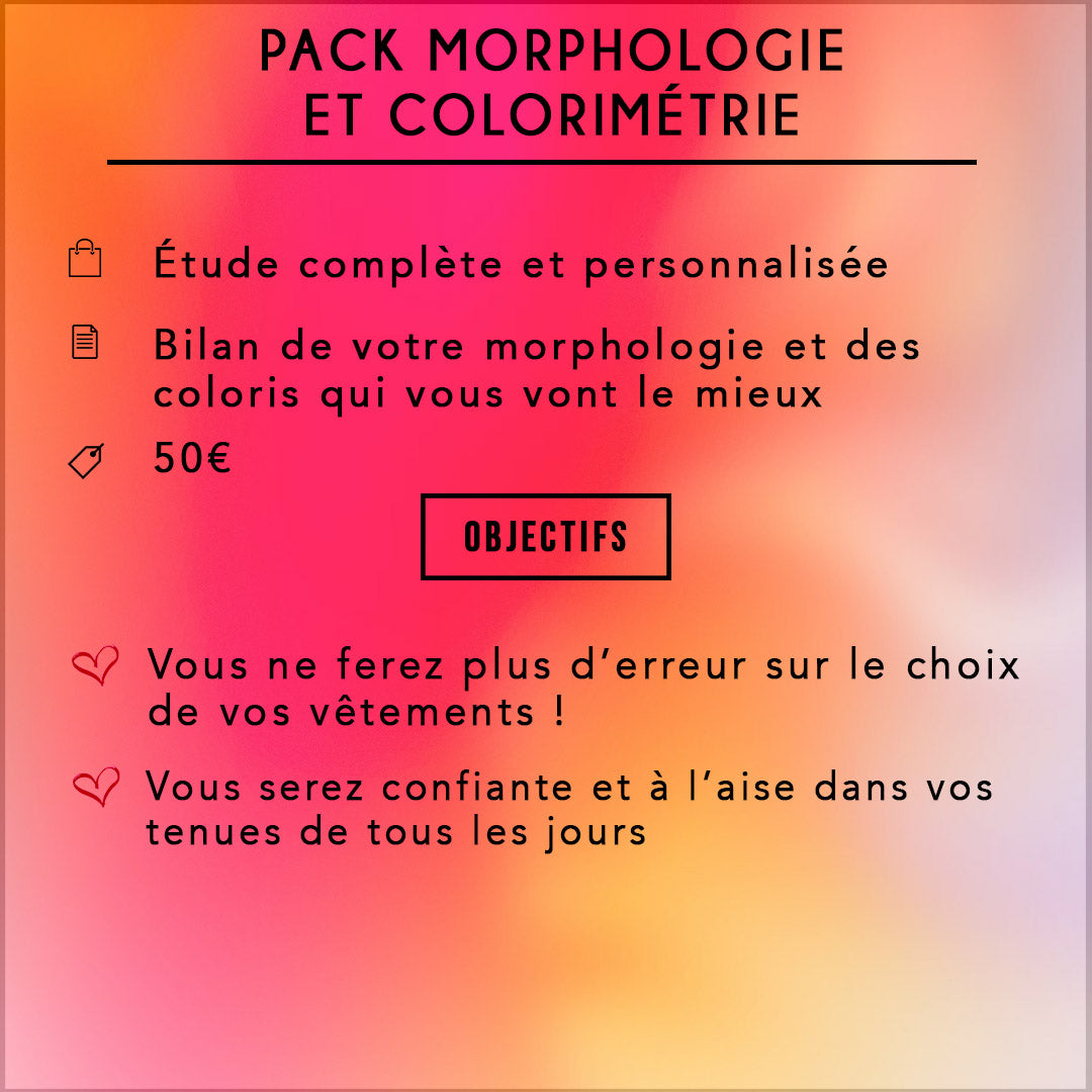 DUO : MORPHOLOGIE + COLORIMÉTRIE