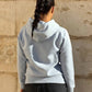 SWEAT-SHIRT EN COTON BIO BLEU GRIS