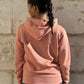 SWEAT-SHIRT EN COTON BIO CORAIL