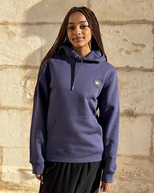 SWEAT-SHIRT EN COTON BIO VIOLET